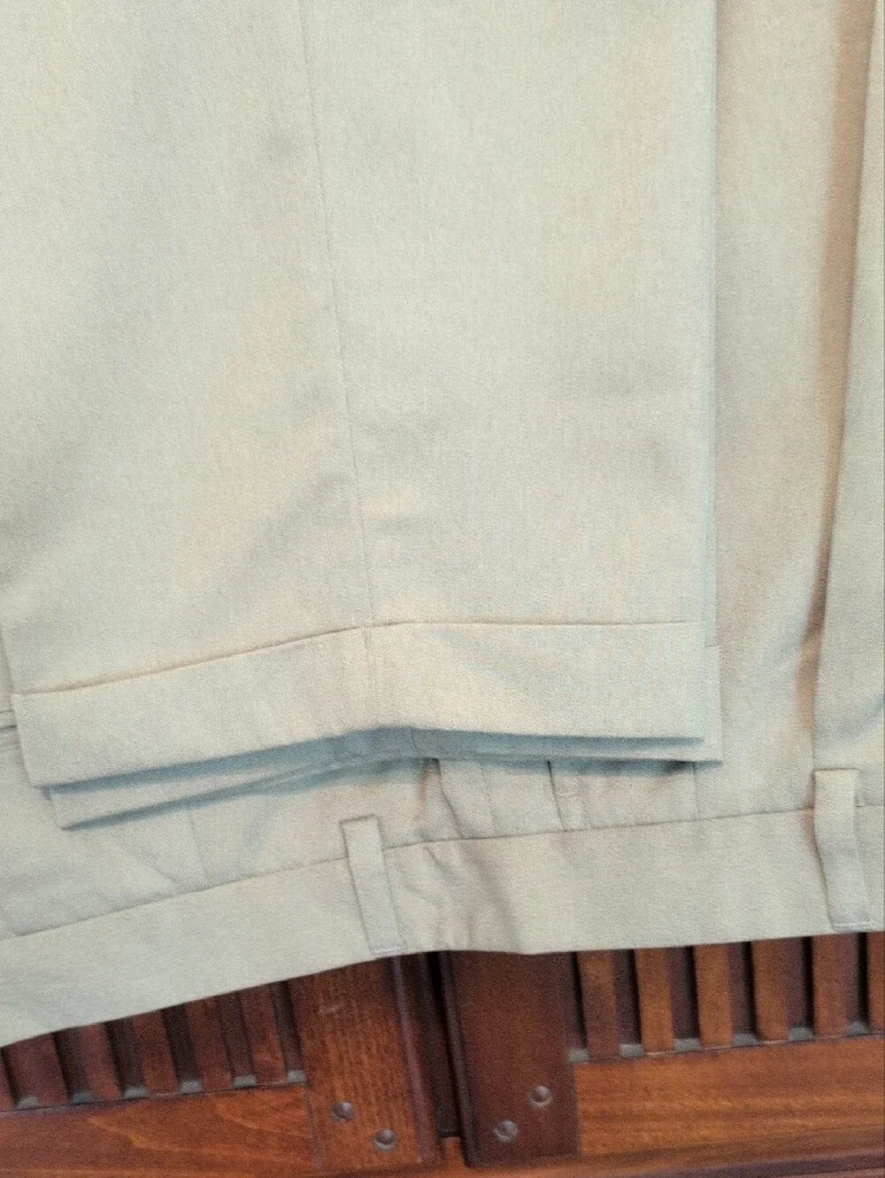 Men's Classic Tan Chino Pants - Picture 5 of 6